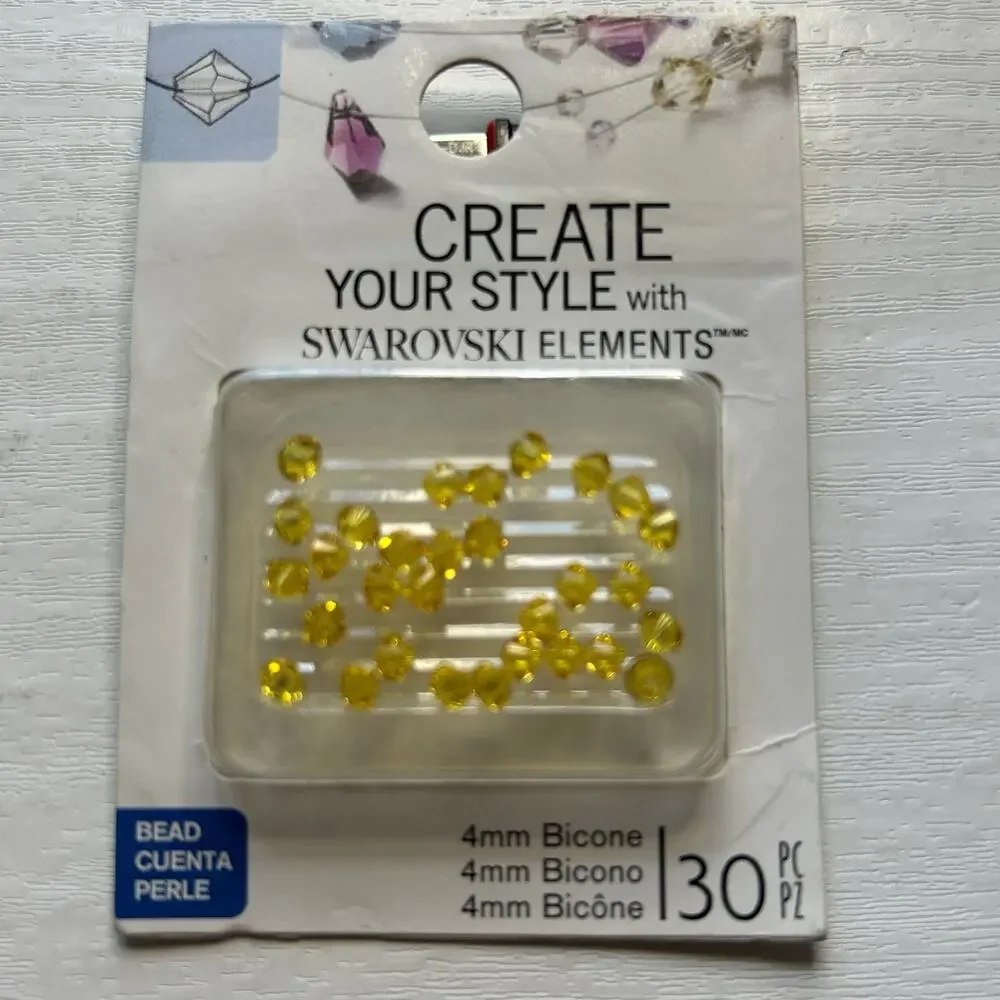 EK Success Swarovski Crystal Bead Mix Lot NOS Create Your Style